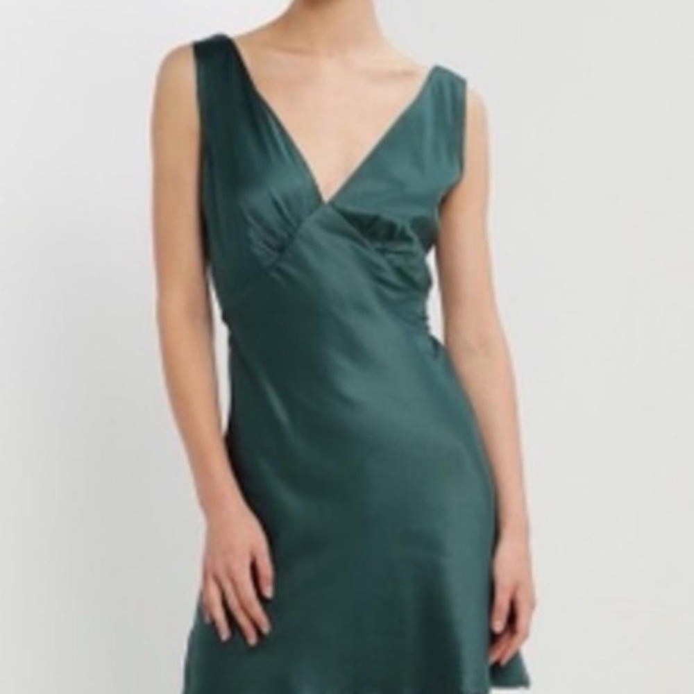 Peppermayo Emerald Sleeveless Mini Dress